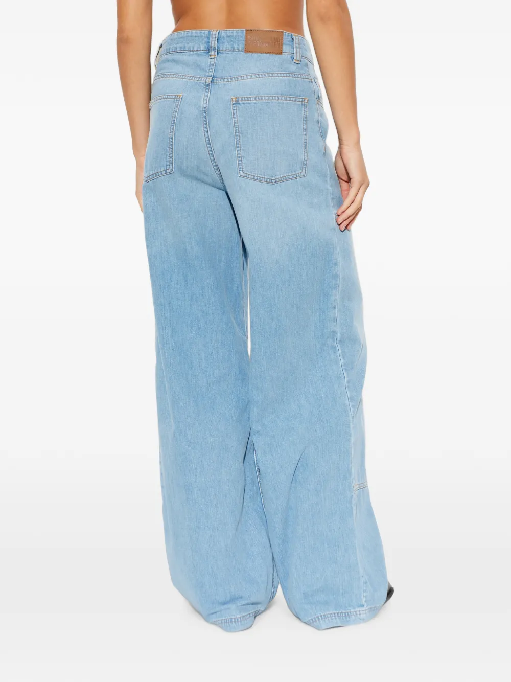 Baum Und Pferdgarten Namra jeans met vlakken Blauw
