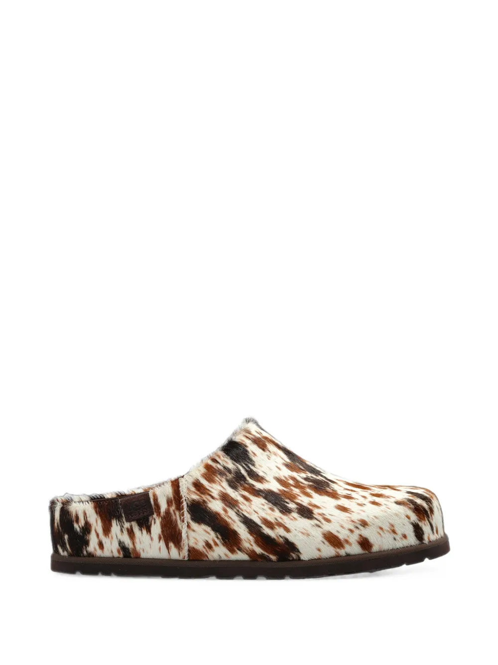 UGG Otzo Western animal-print mules - Bianco