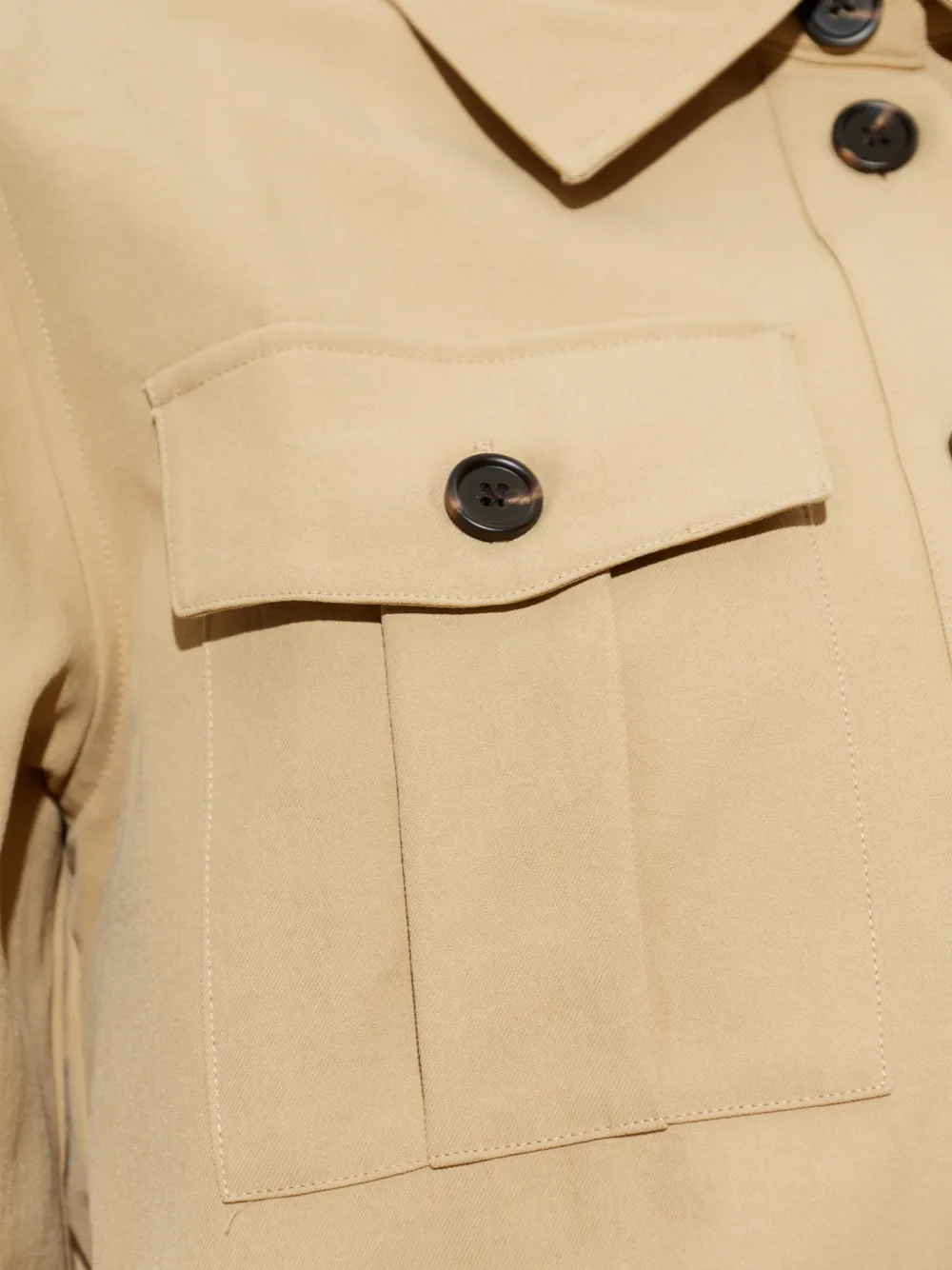 Baum Und Pferdgarten Meva blouse met epauletten Beige