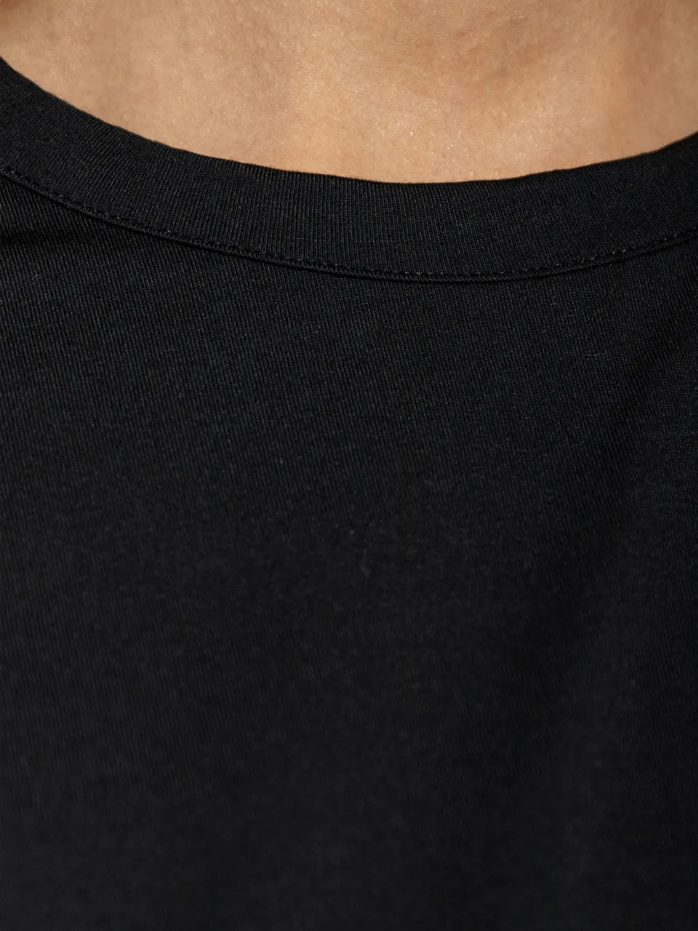 Nike T-shirt met zijsplit Zwart