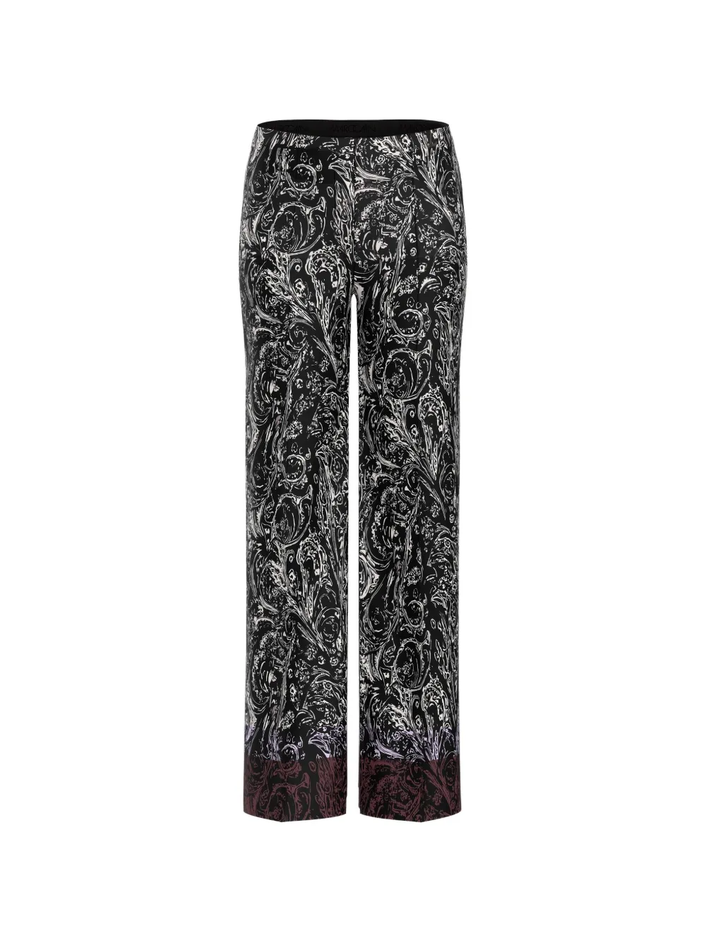 MARCCAIN all-over print palazzo pants - Noir MARCCAIN all-over print palazzo pants - Noir