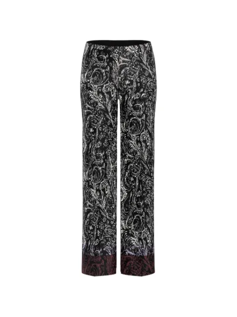 MARCCAIN pants palazzo con estampado en toda la pieza