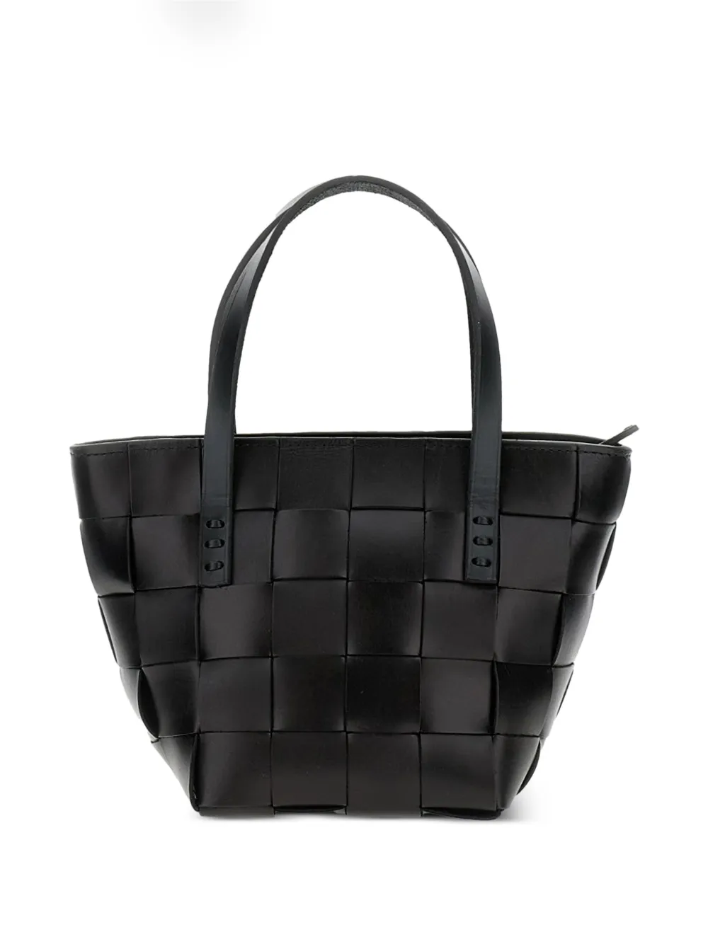 DRAGON DIFFUSION Japan handgeweven mini-shopper Zwart