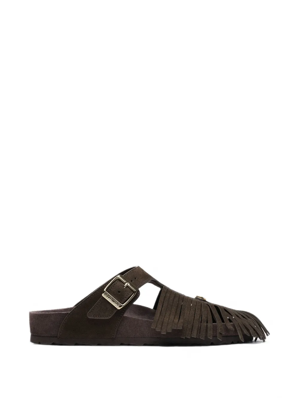 Birkenstock x ETRO Gizeh fringed suede sandals