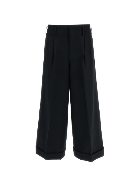 Comme Des Garçons pantalon ample à coupe courte