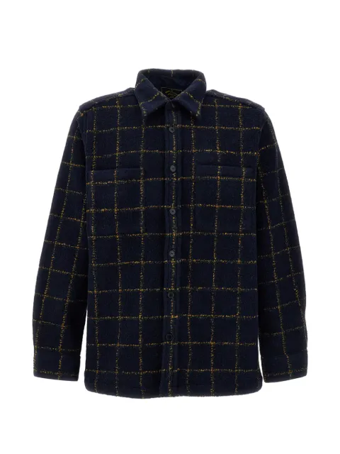 Portuguese Flannel Vega check-pattern button-up jacket