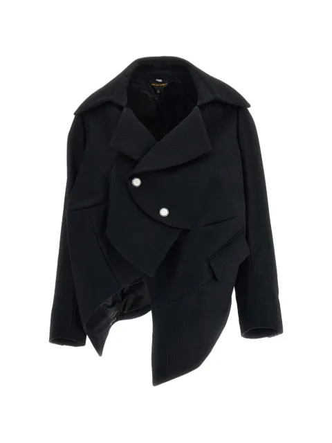 Comme Des Garçons asymmetric double-breasted jacket