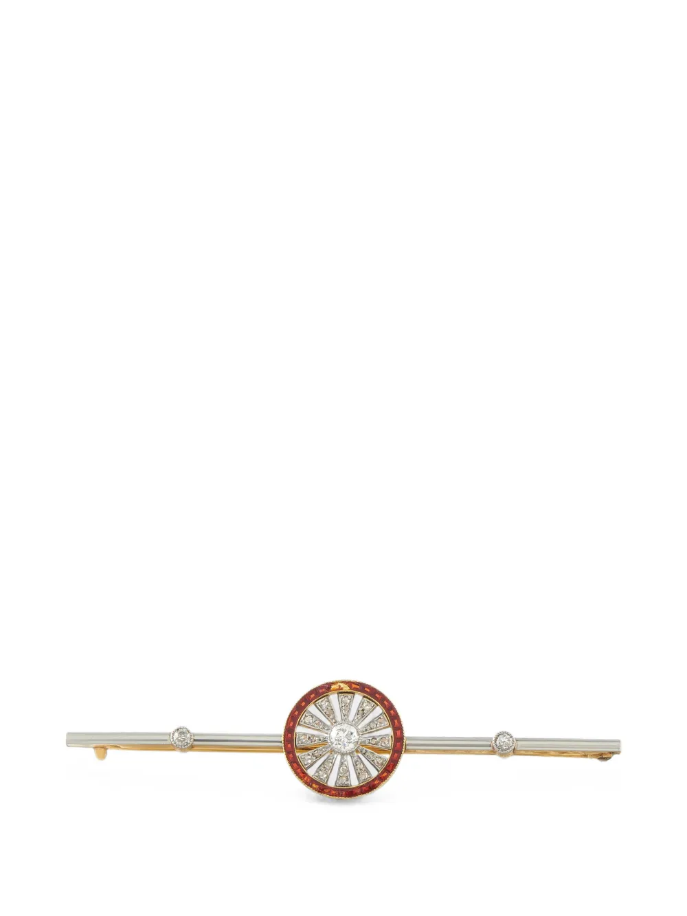 LB Exclusive diamond enamel brooch - Oro