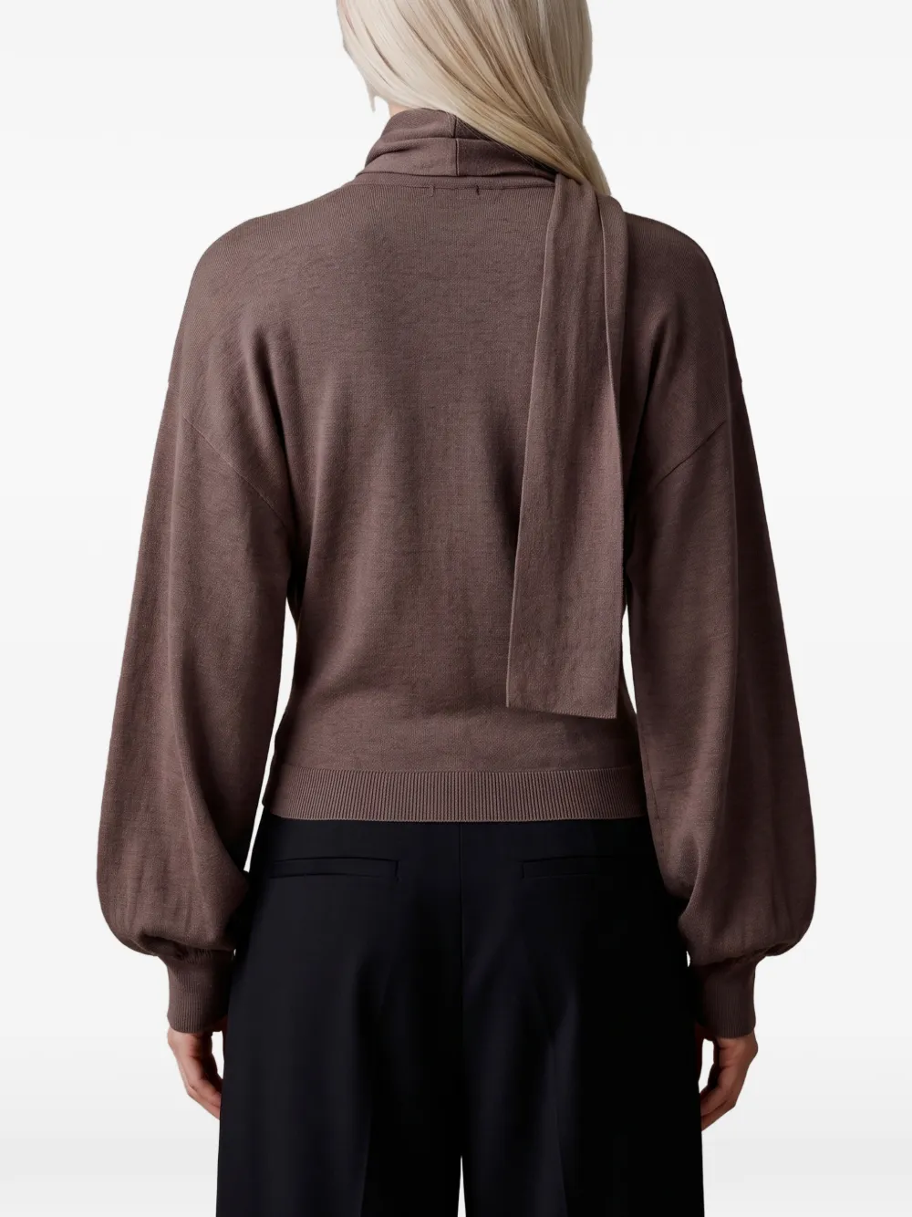 Jacquemus The Losange vest Bruin