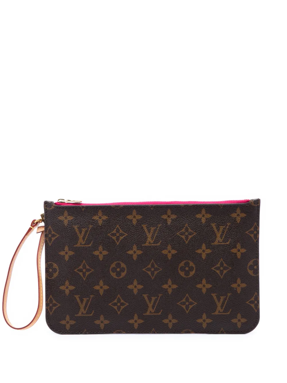 Louis Vuitton Pre-Owned 2016 Monogram Neverfull Pochette pouch - Brown