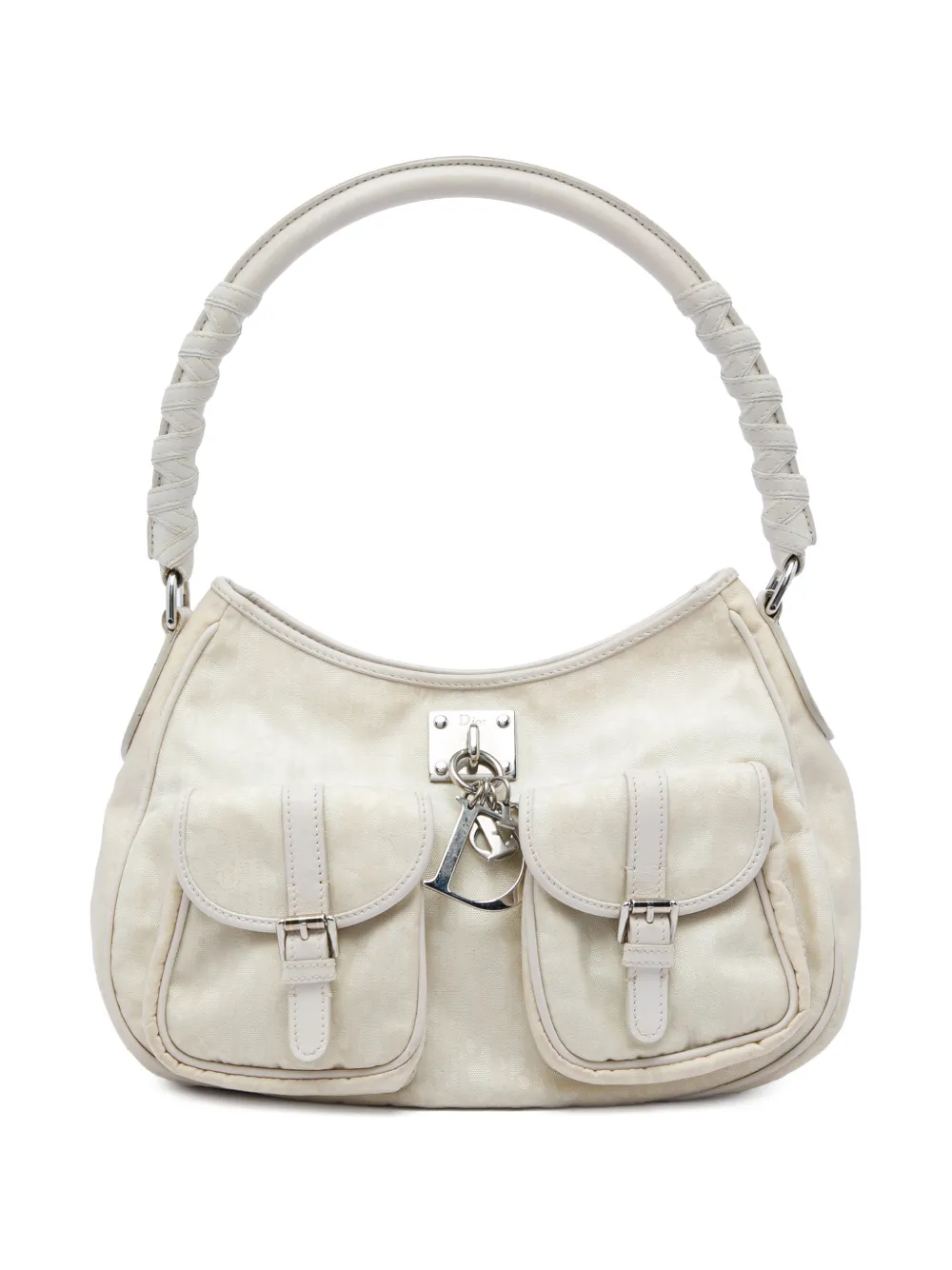 Christian Dior Pre-Owned 2007 Diorissimo Trotter Canvas Lovely Charm shoulder bag - Braun