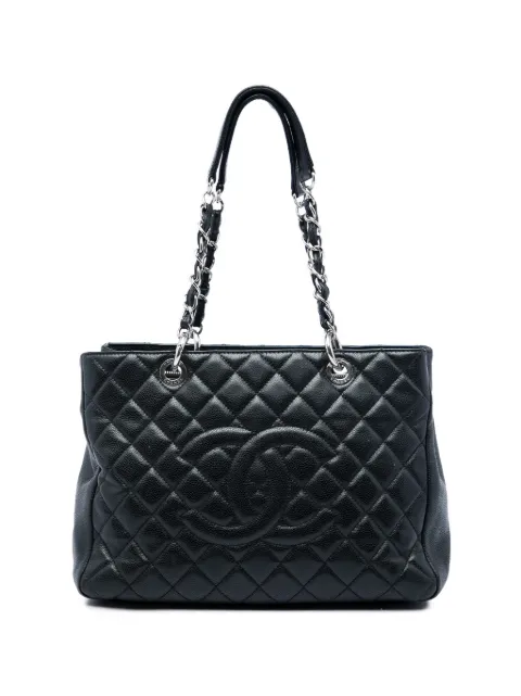 CHANEL Pre-Owned tote Caviar Grand Shopping 2009-2010