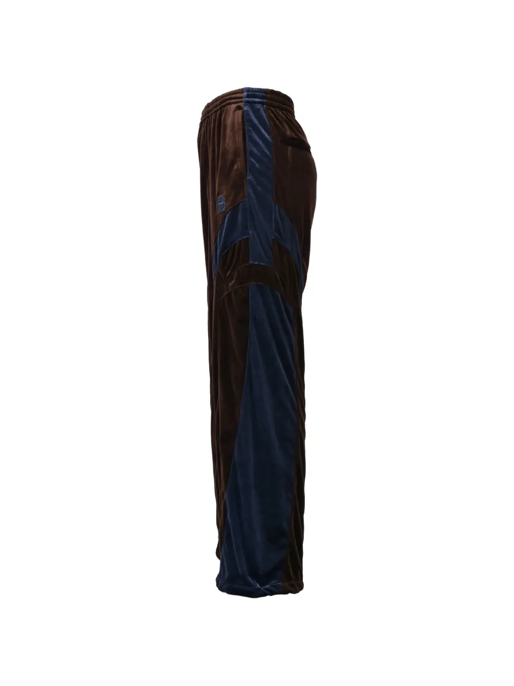 BREATH Trainingsbroek met geborduurd logo Bruin