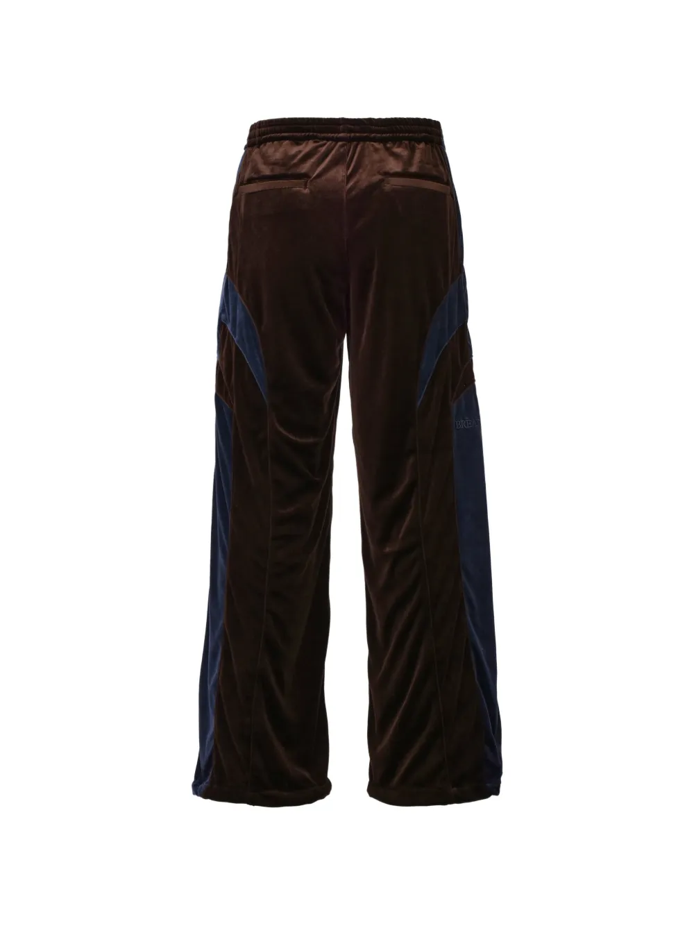 BREATH Trainingsbroek met geborduurd logo Bruin