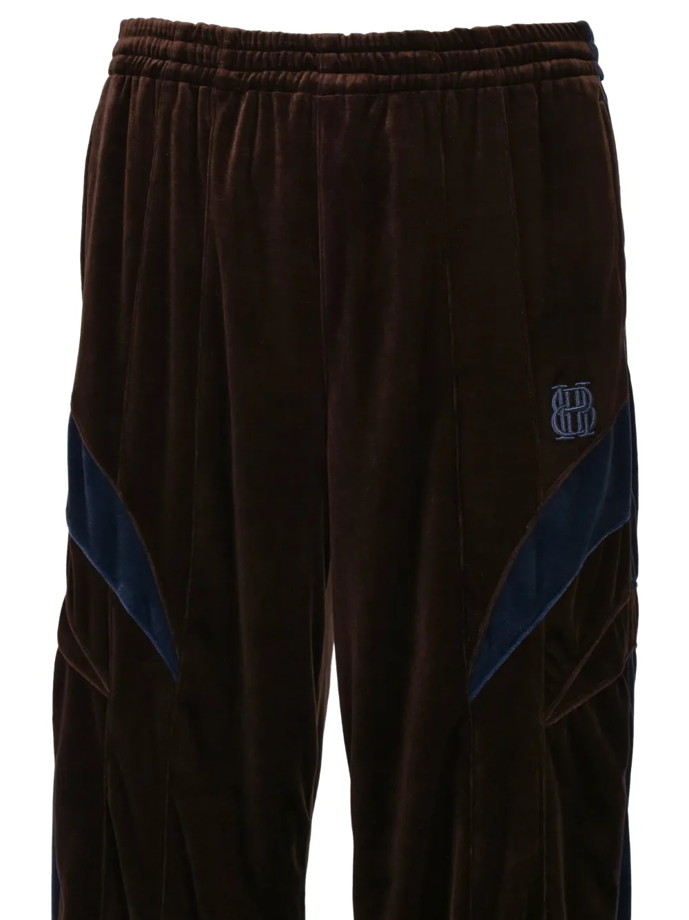 BREATH Trainingsbroek met geborduurd logo Bruin