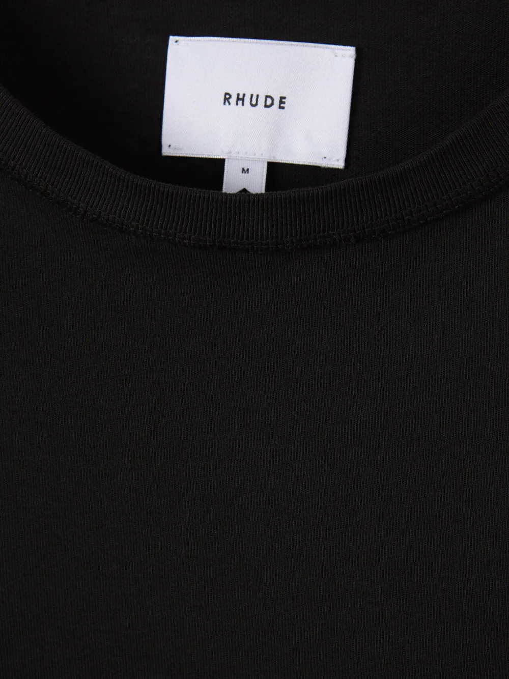 RHUDE T-shirt met logoprint Zwart