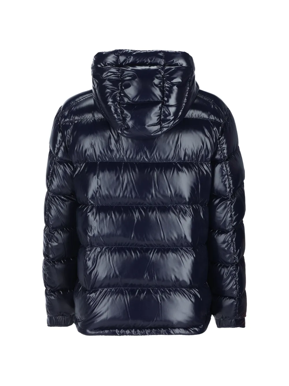Herno Gevoerd donsjack met capuchon Blauw