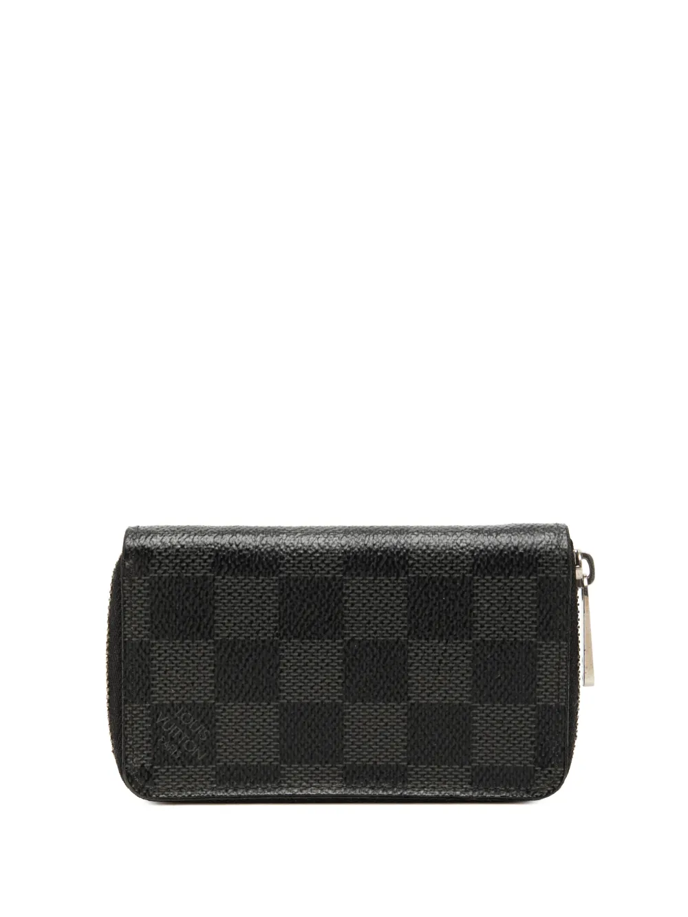 Louis Vuitton Pre-Owned 2014 Damier Graphite Zippy coin pouch - Nero