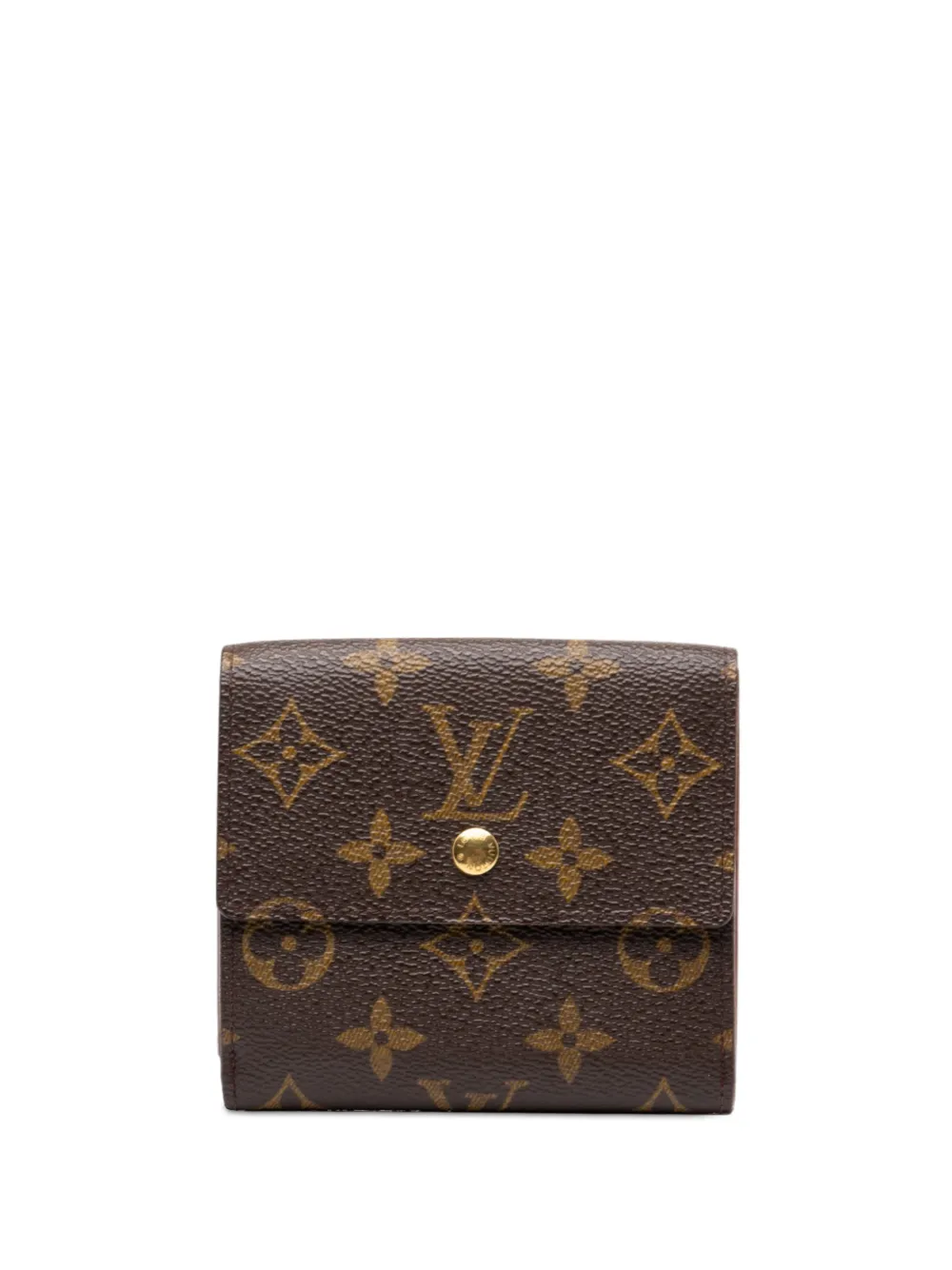 Louis Vuitton Pre-Owned 2001 Monogram Portefeuille Elise Wallet small wallets - Braun