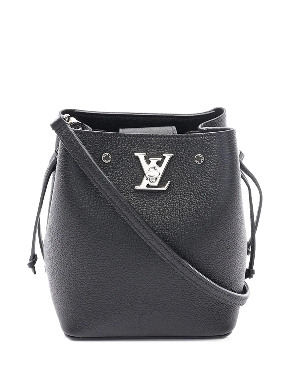 Louis Vuitton Pre-Owned sac seau Nano Lockme (2021-2026) - Noir
