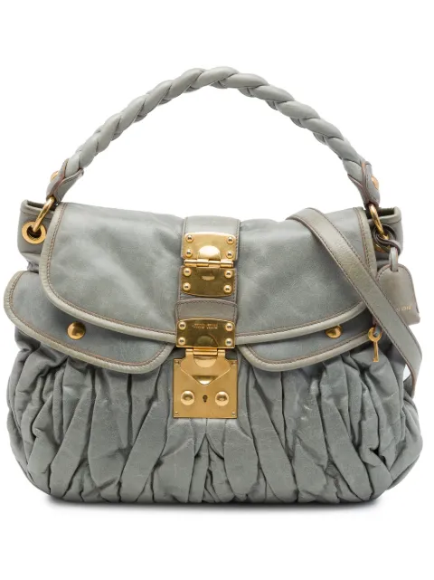 Miu Miu Pre-Owned sac à main Matelasse Nappa Coffer (2010-2026)