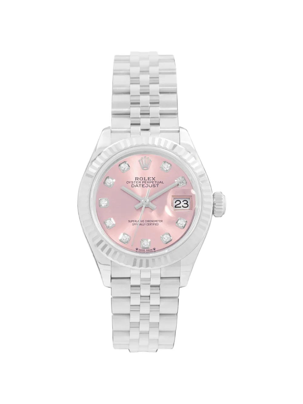 Rolex Datejust 28mm watch - Rosa