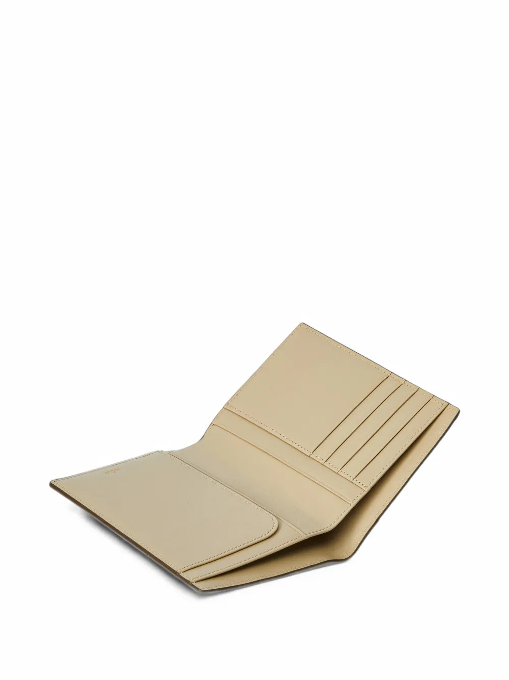 MCM Ottomar Visetos passport holder Beige