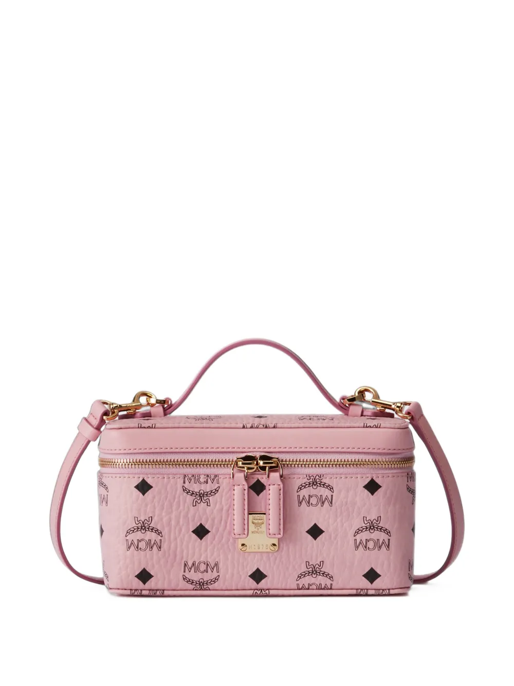 MCM Aren Visetos vanity case - Rosa