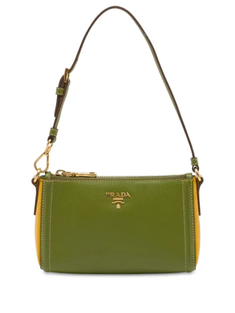 Prada Pre-Owned 2013-2026 Bicolor Saffiano shoulder bag