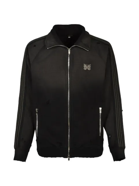 Needles distressed-effect Track jacket