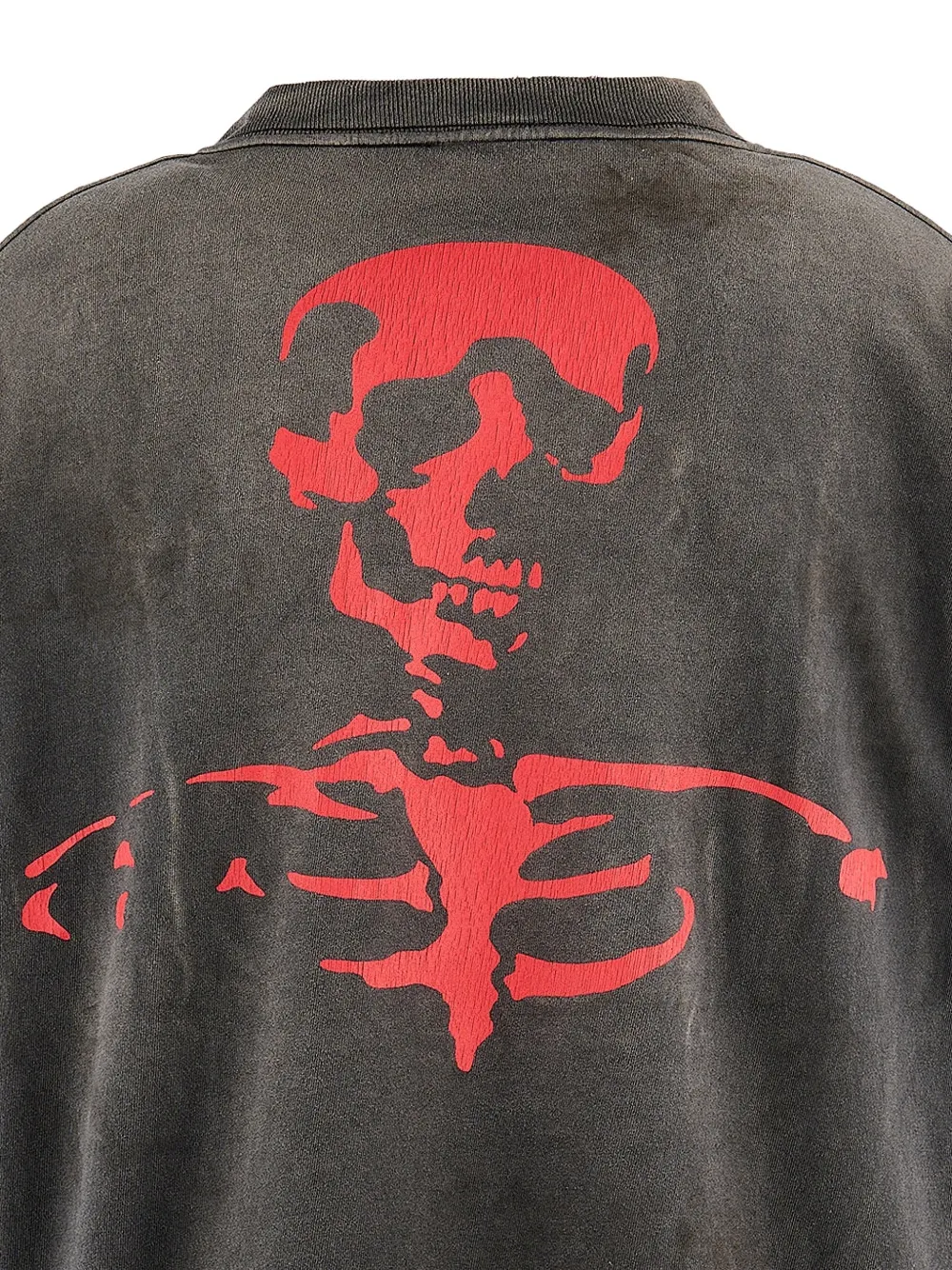 SAINT MXXXXXX Beautiful T-shirt met grafische print Grijs