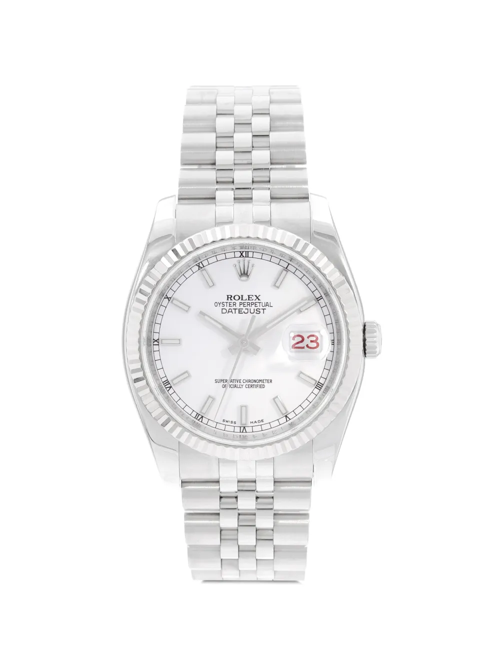 Rolex Datejust 36mm watch - Weiß