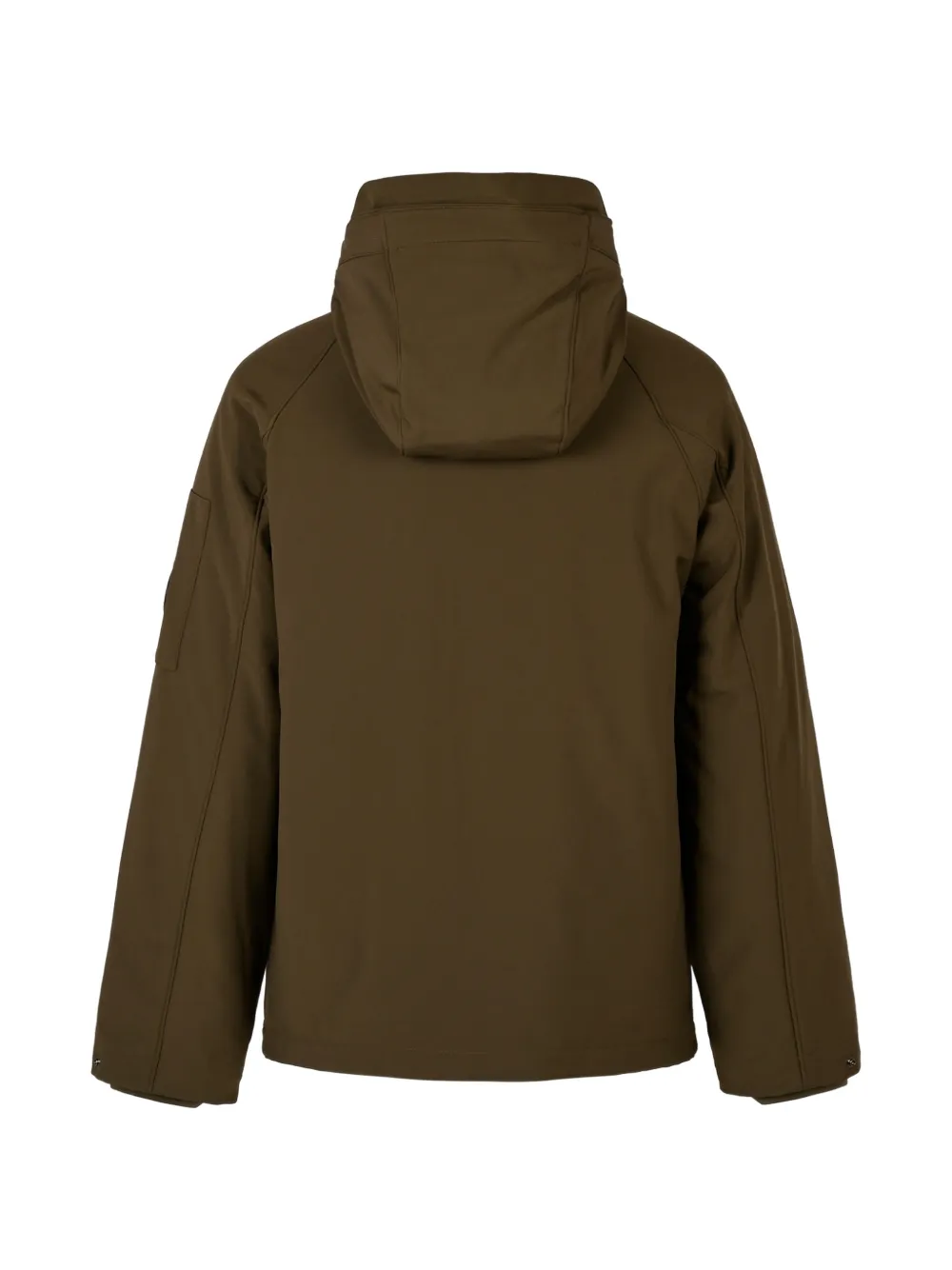 C.P. Company Lens-detail hooded jacket Groen