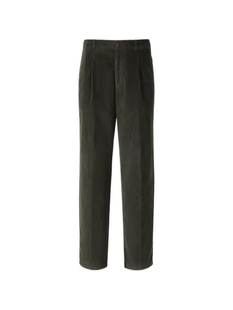 Marco Pescarolo pleated corduroy trousers