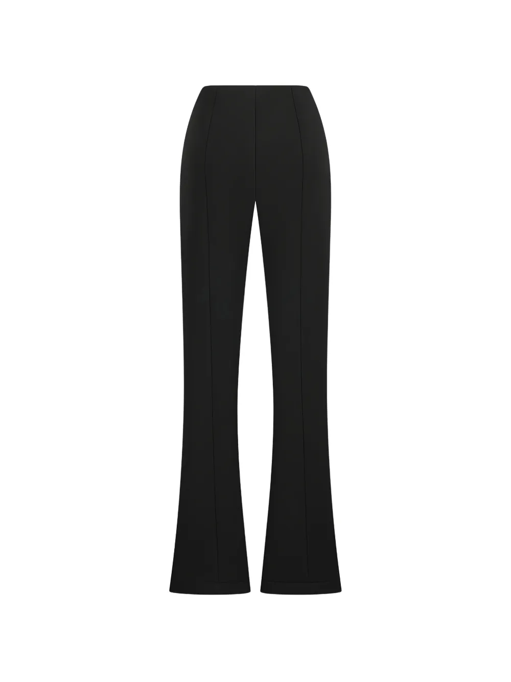Blumarine seam-detail flared trousers - Schwarz