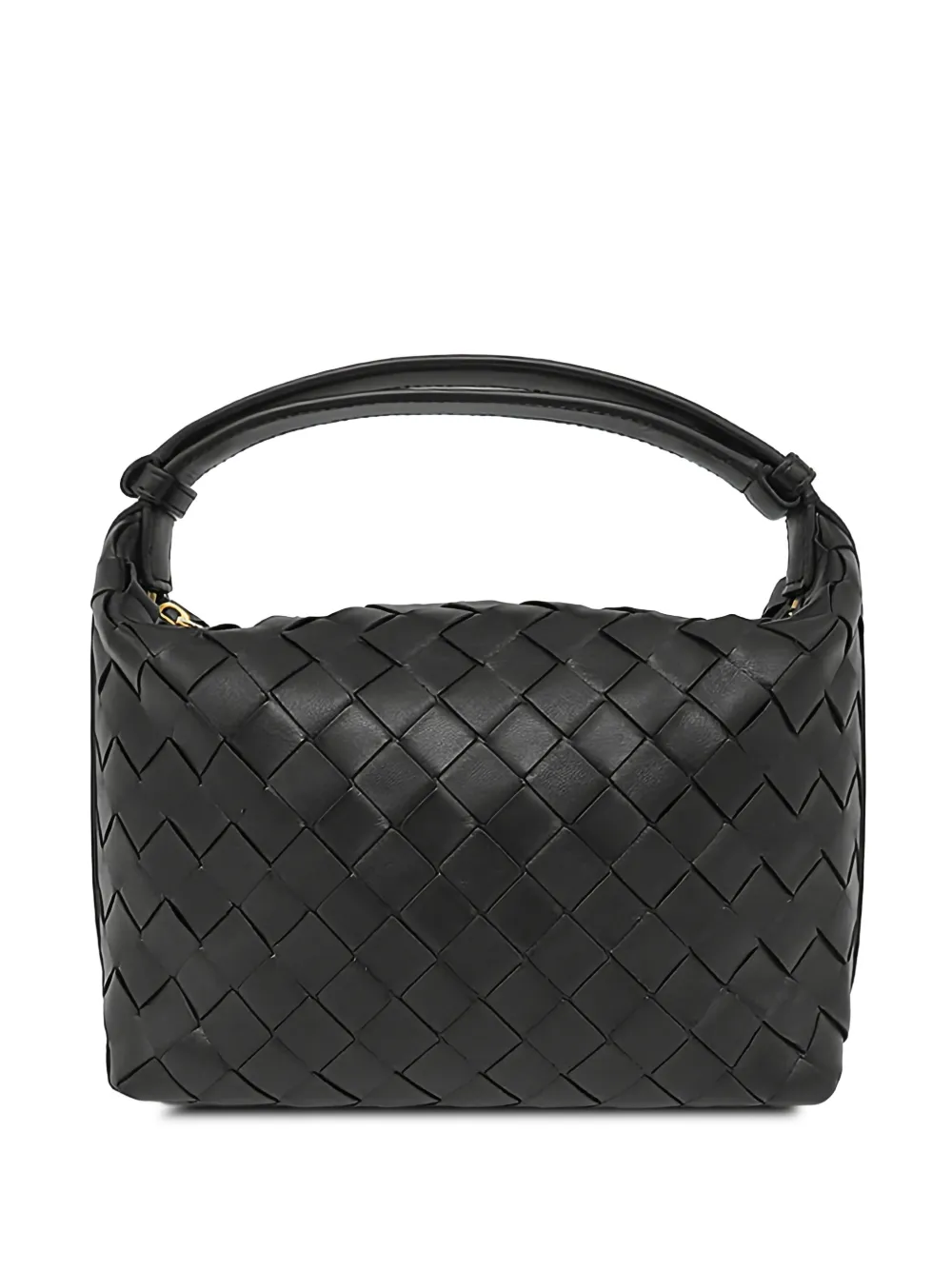Bottega Veneta Pre-Owned 2012-2026 Mini Nappa Intrecciato Wallace handbag - Schwarz