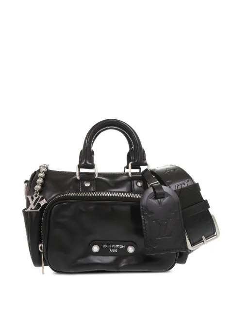 Louis Vuitton Pre-Owned 2021-2026 Glossy Calfskin Keepall Cargo Bandouliere 25 satchel
