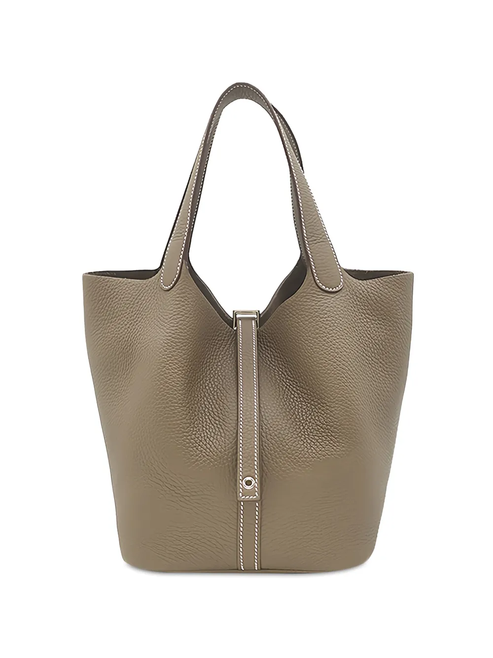Hermès Pre-Owned 2025 Clemence Picotin Lock 22 handbag - Braun