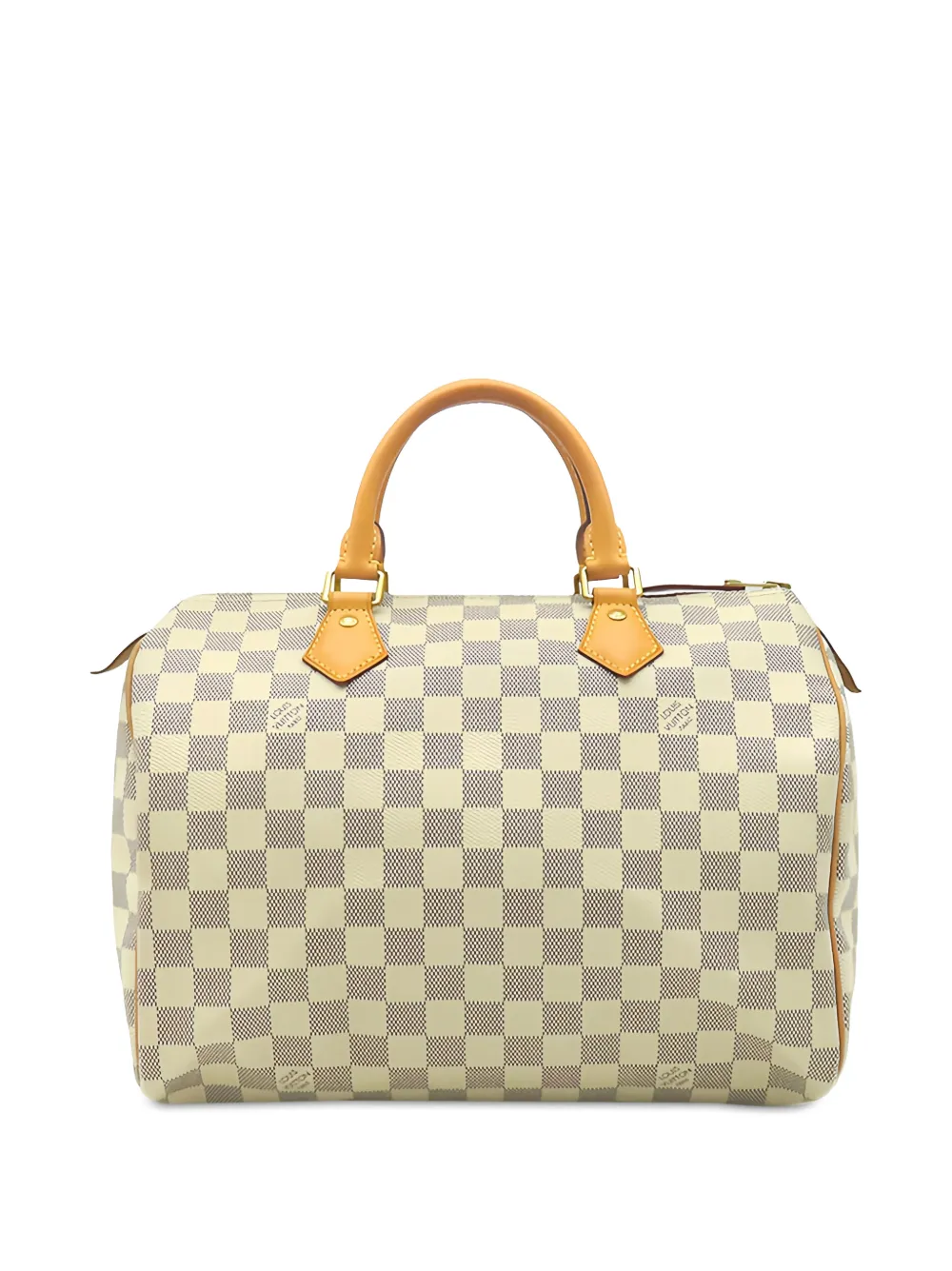 Louis Vuitton Pre-Owned 2017 Damier Azur Speedy 30 boston bag - White