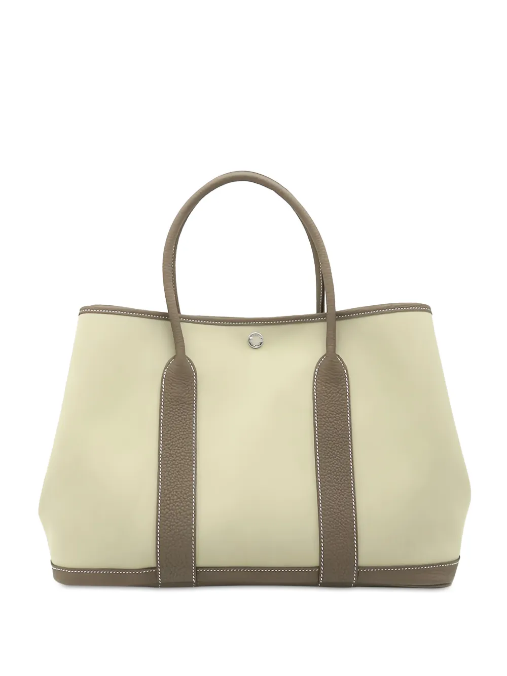 Hermès Pre-Owned 2022 Toile and Negonda Garden Party 36 tote bag - Braun