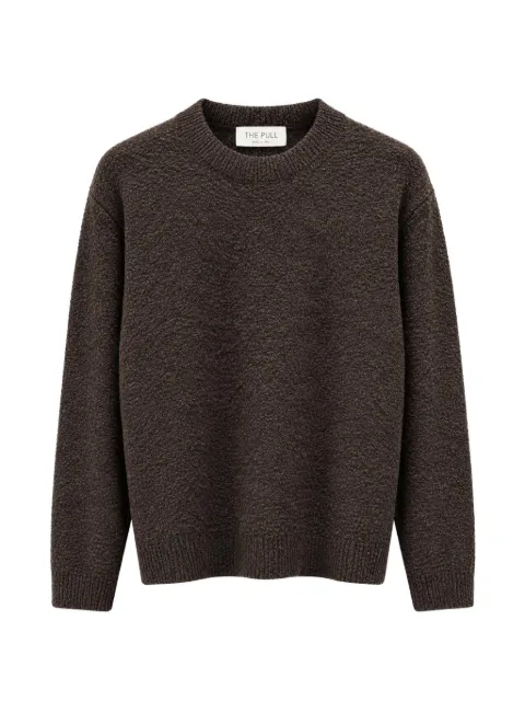 THE PULL bouclé-knit sweater