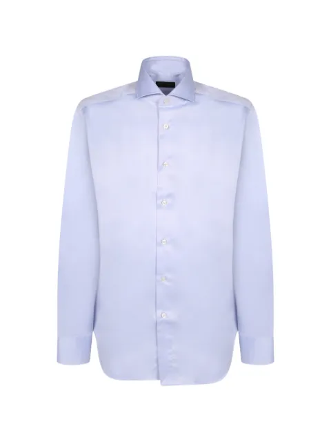 Dell'oglio spread-collar button-up shirt