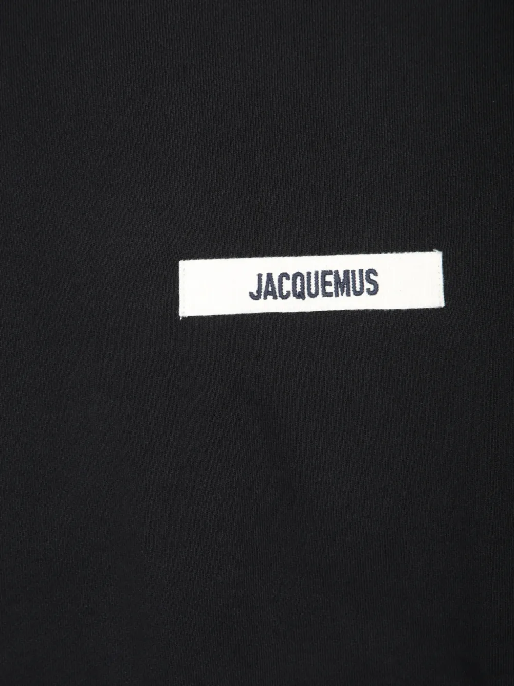 Jacquemus The Gros Grain sweater Zwart