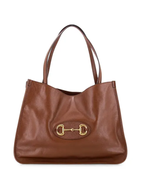Gucci Pre-Owned tote Horsebit 1955 Leather Medium