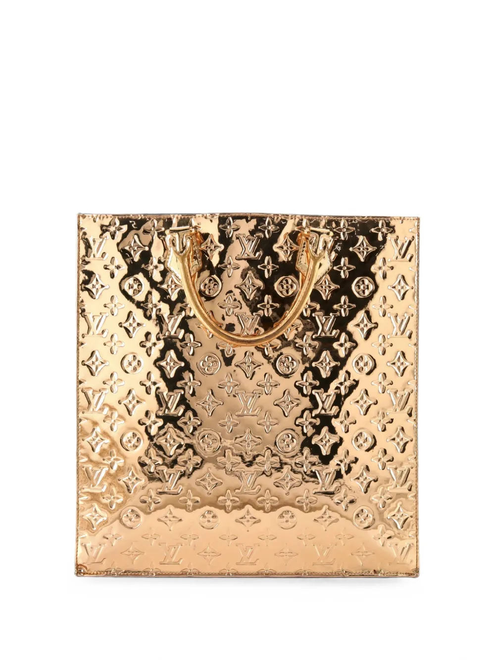 Louis Vuitton Pre-Owned Sac Plat Bag Monogram Miroir PVC tote bag - Oro
