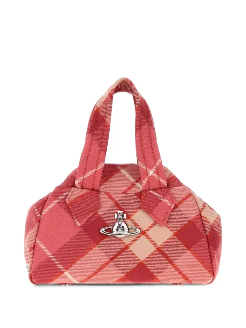Vivienne Westwood Archive tartan wool tote bag