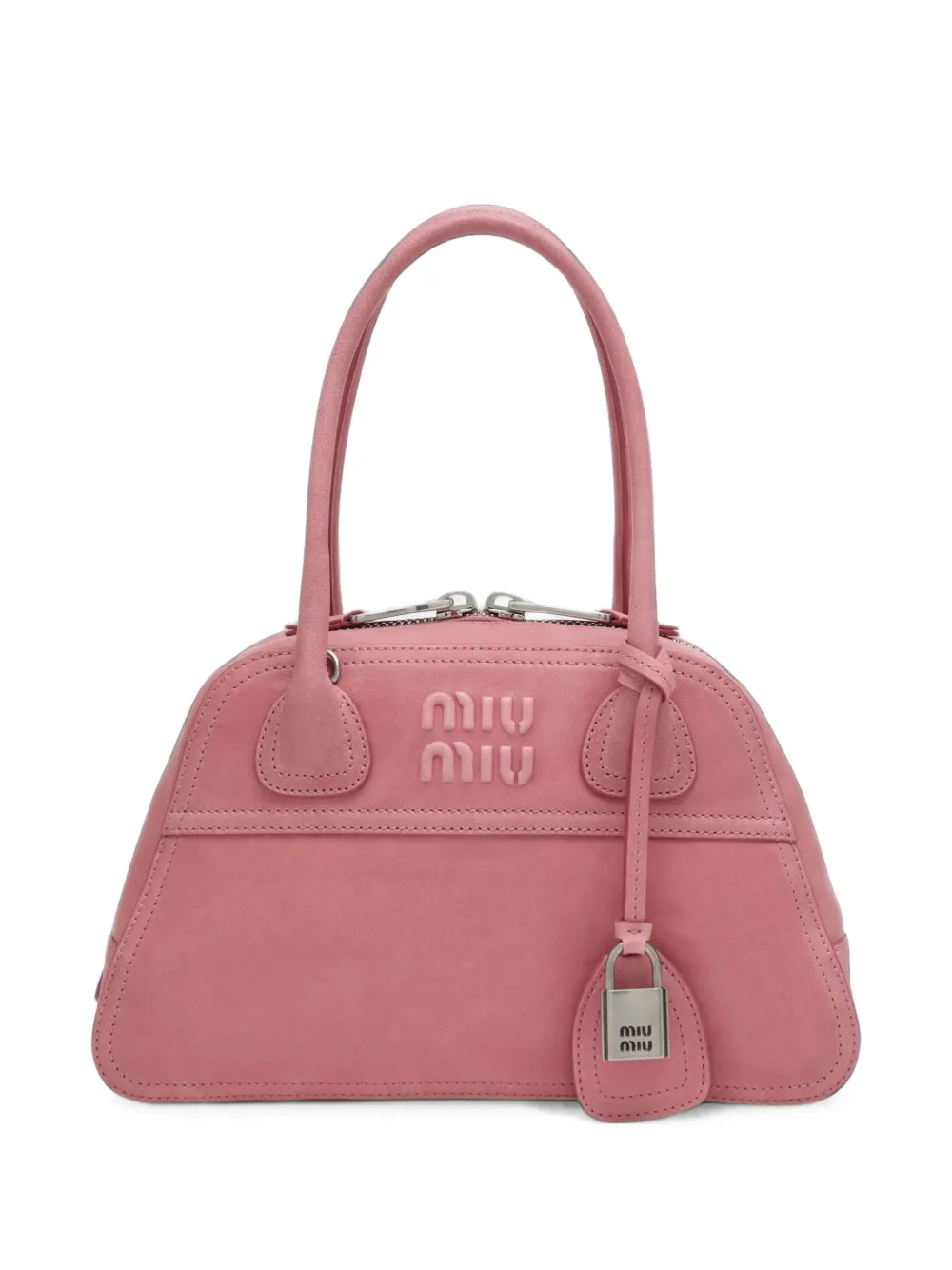 Miu Miu Vivant nappa-leather bag - Rose