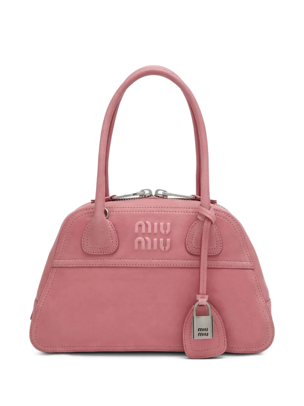 Miu Miu Vivant nappa leather bag - Pink