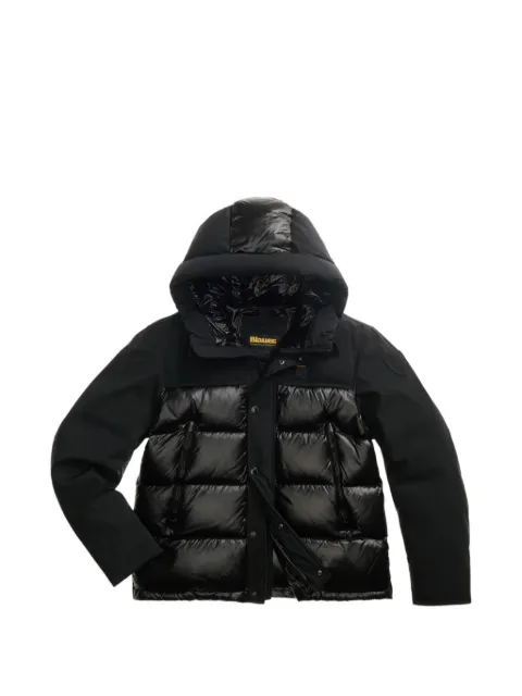 Blauer Brook quilted hooded jacket