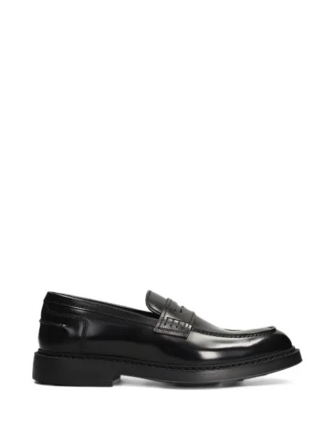 Doucal's leather penny loafers